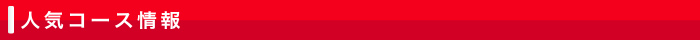 人気コース情報